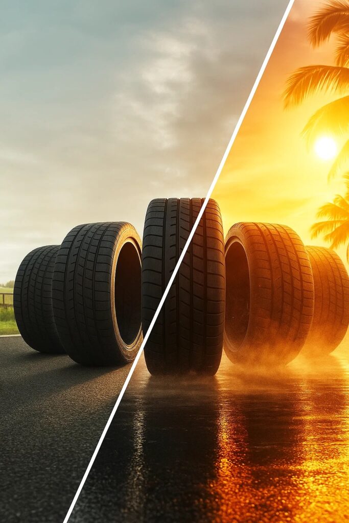 Climat tropical pneus
